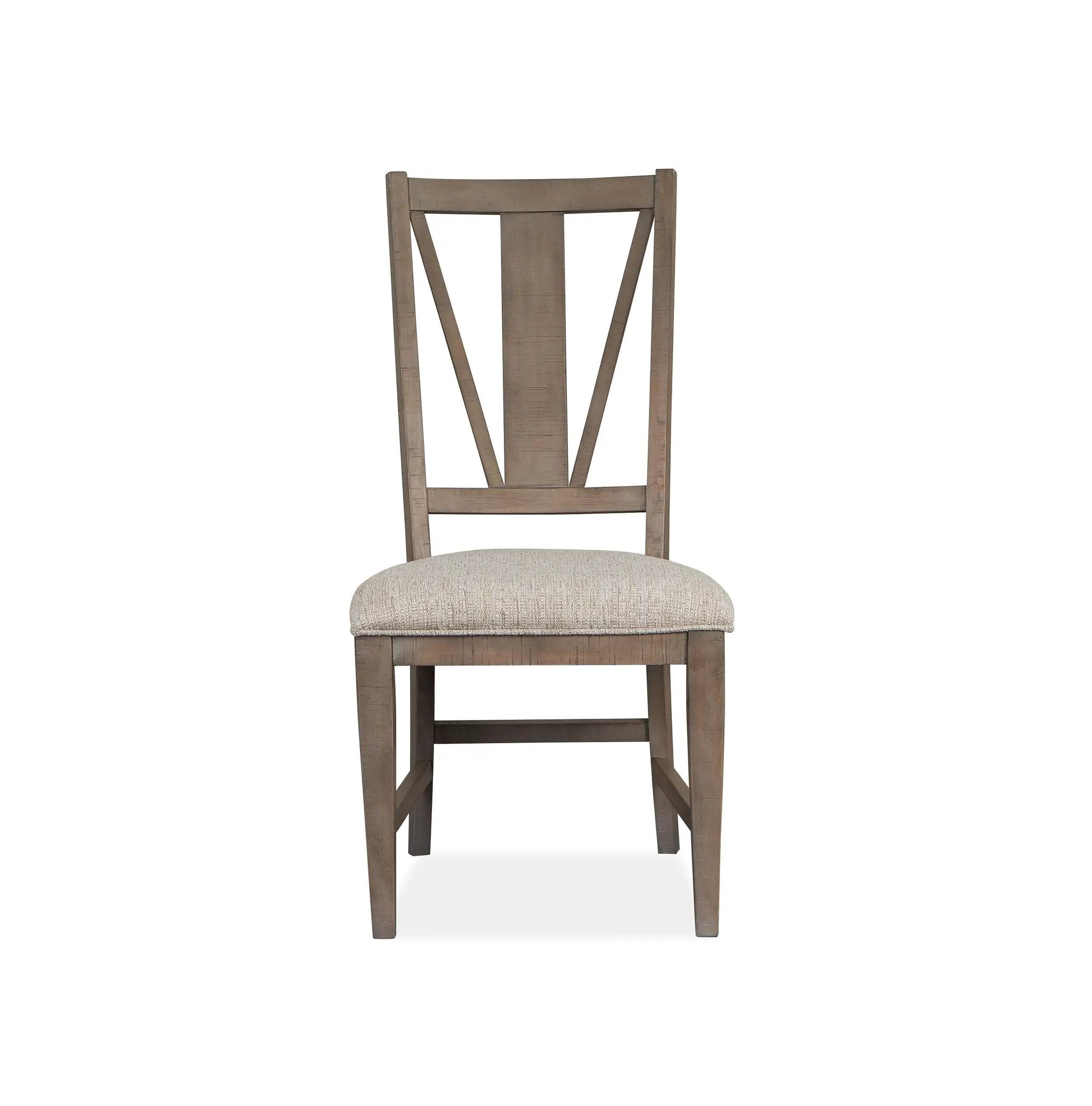 Paxton Place - Dining Side Chair With Upholstered Seat (Set of 2) - Dovetail Gray by Unique Piece Furniture