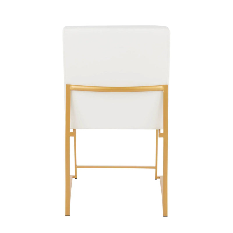 Fuji - Contemporary Stylish Frame, High Back Dining Chair (Set of 2) by Unique Piece Furniture
