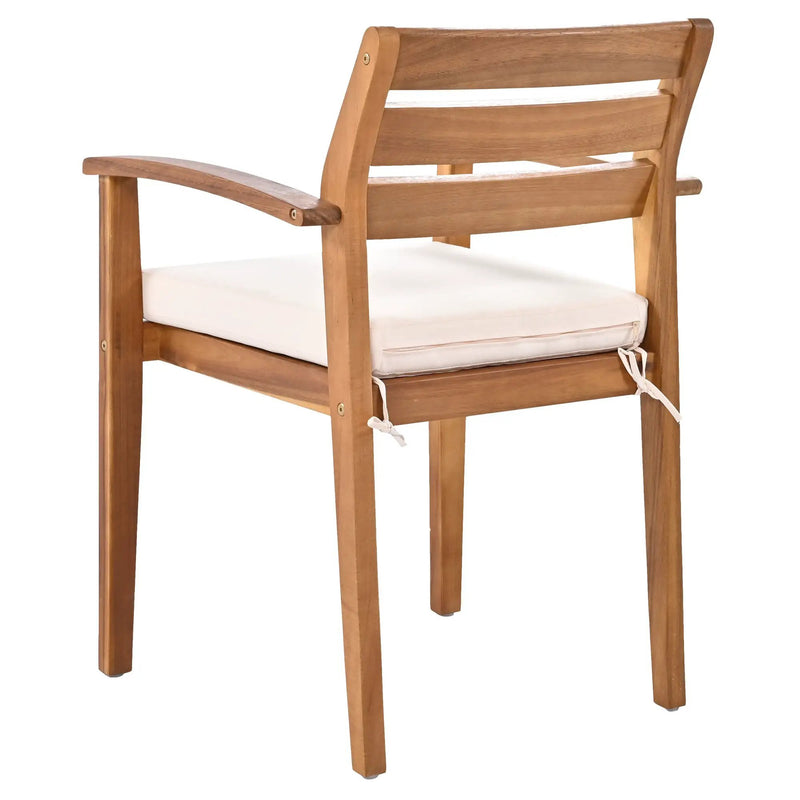 GO Outdoor Wood Dining Set For 7-8 Persons by HouseOfZazla
