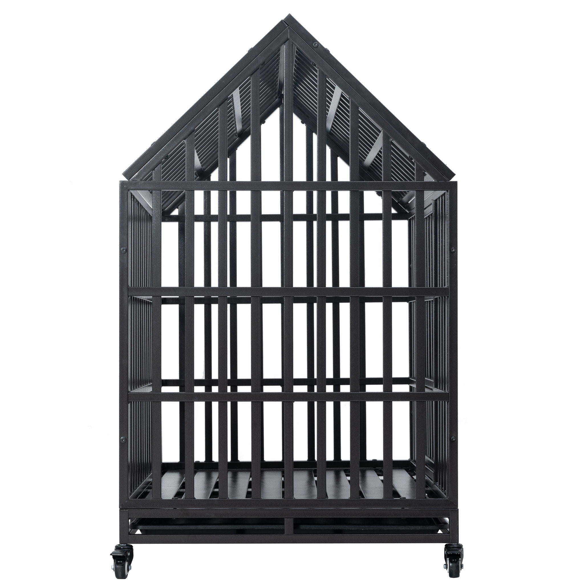 Heavy Duty Dog Crate Lockable Wheels by HouseOfZazla