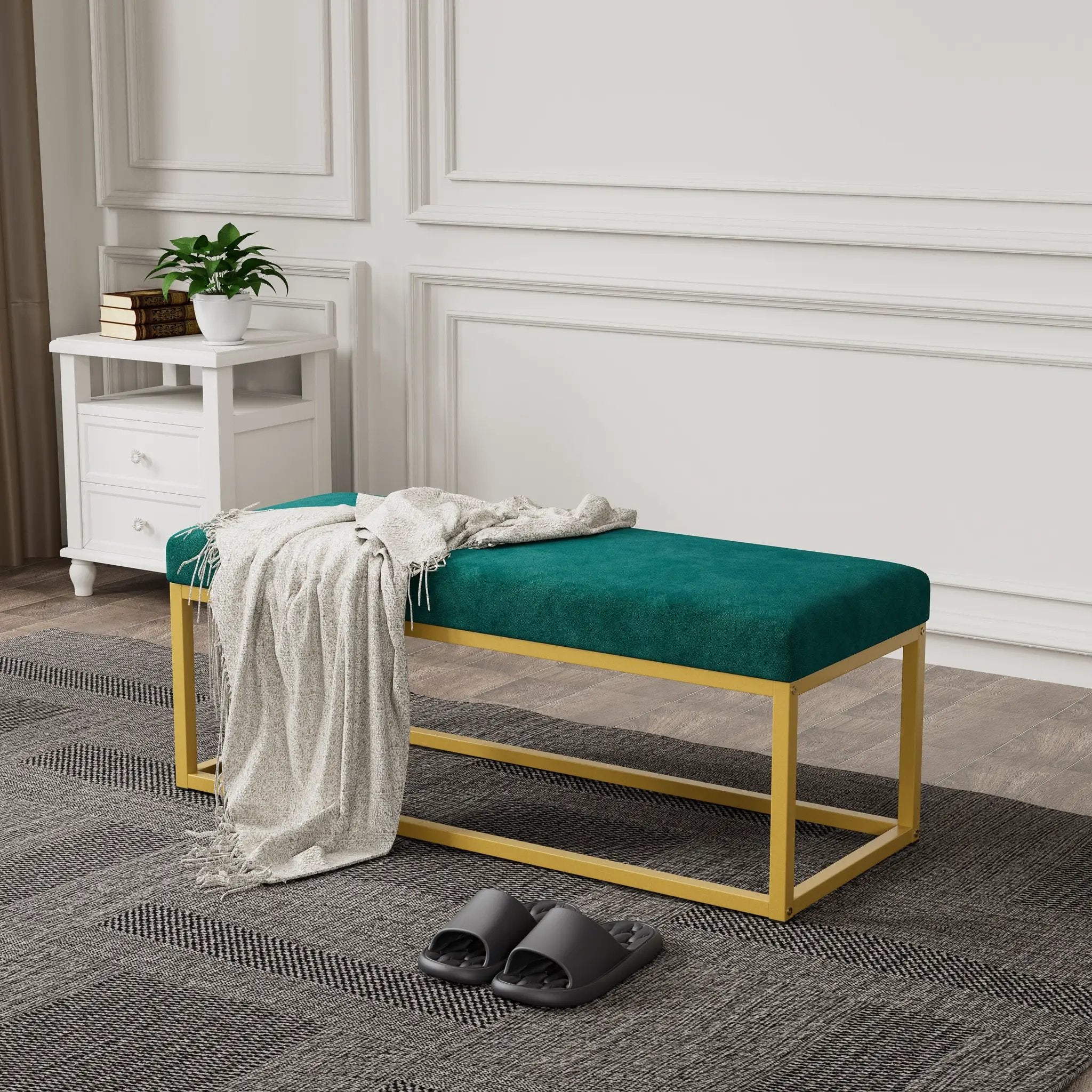 Storage Bench for Entryway by HouseOfZazla