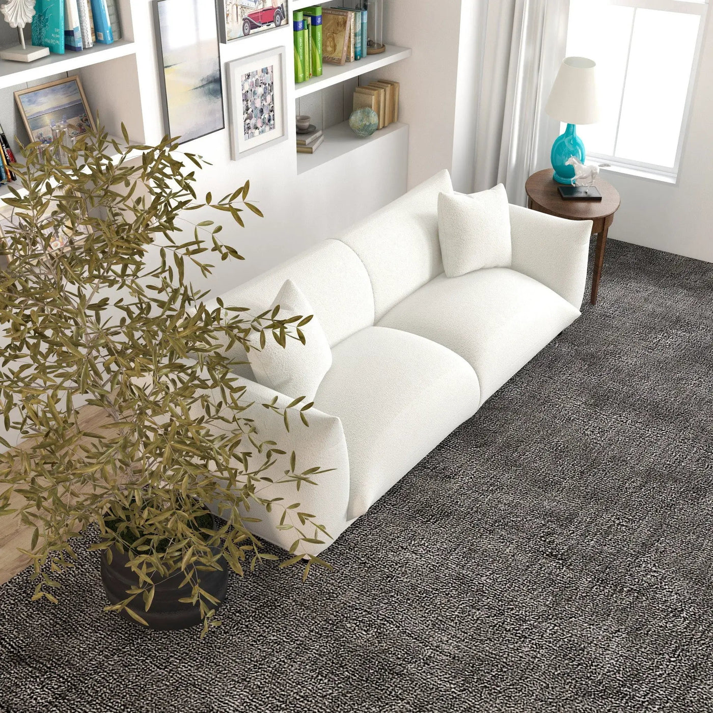 Emma - Mid-Century Modern Luxury Sofa by HouseOfZazla