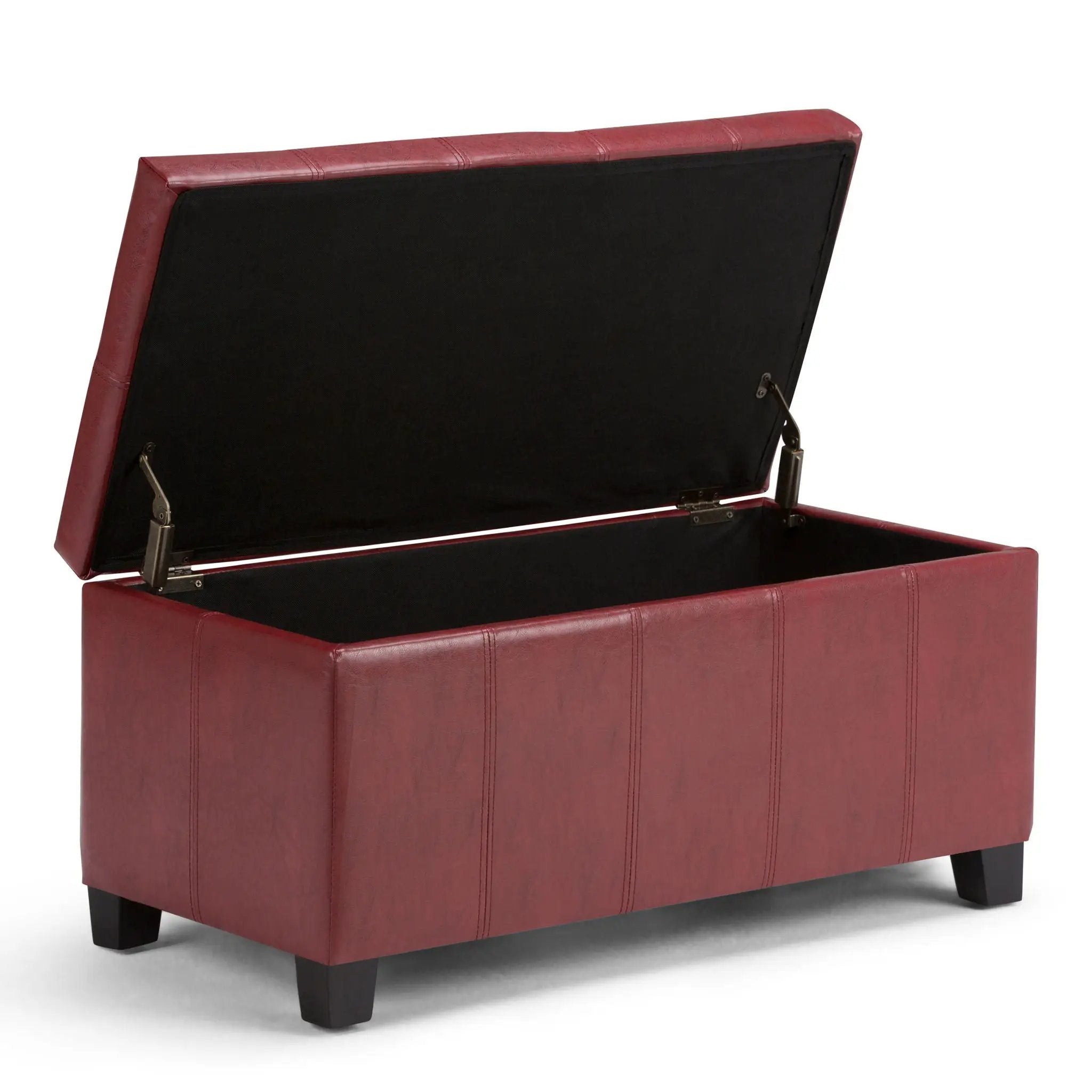Dover - Upholstered Storage Ottoman Bench by HouseOfZazla