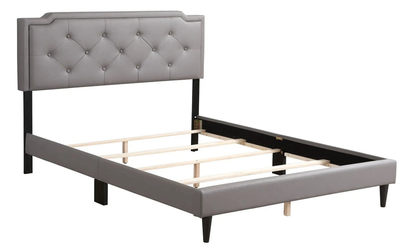 Button Tufted Bed Charming For Cozy Spaces by HouseOfZazla