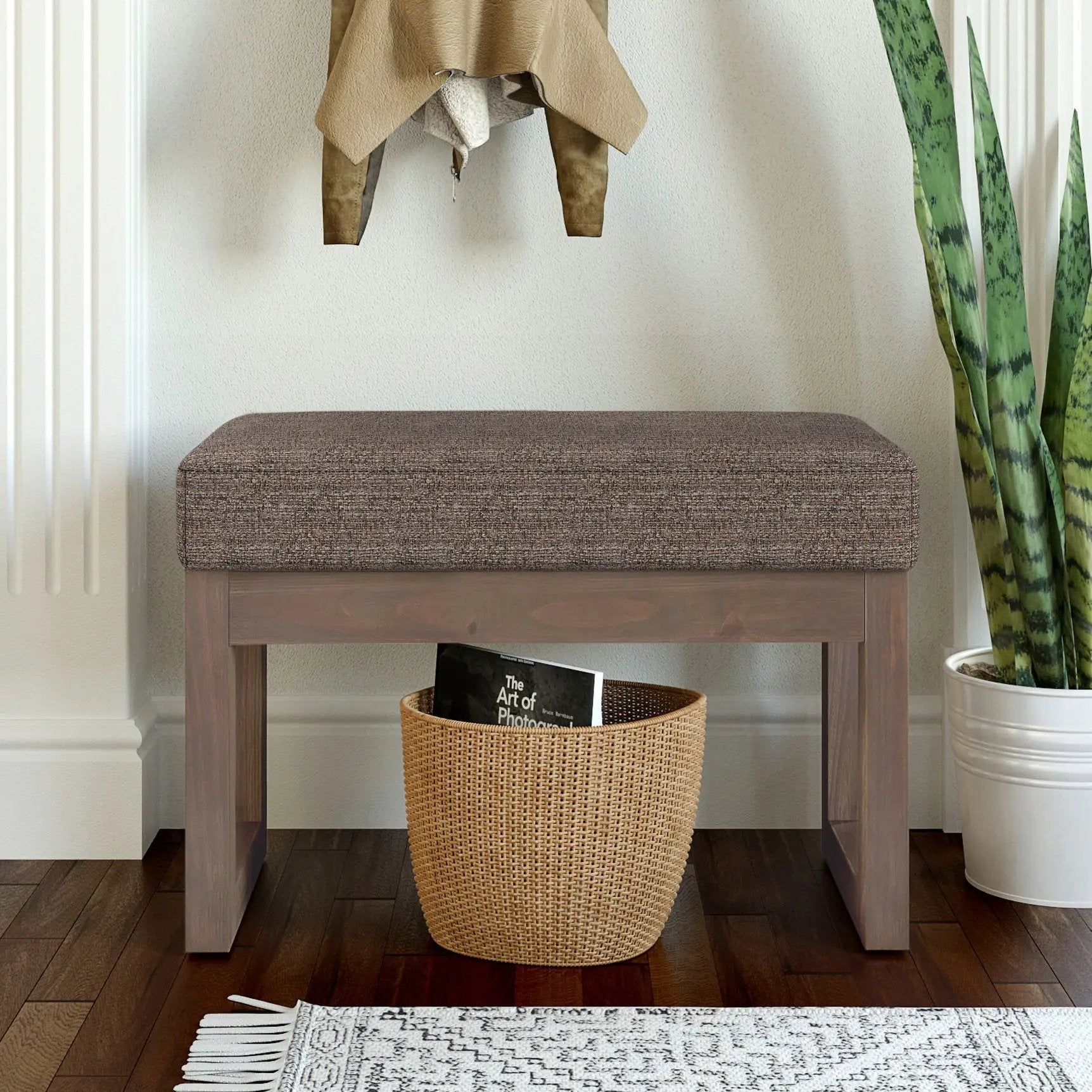 Milltown - Upholstered Ottoman Bench by Unique Piece Furniture