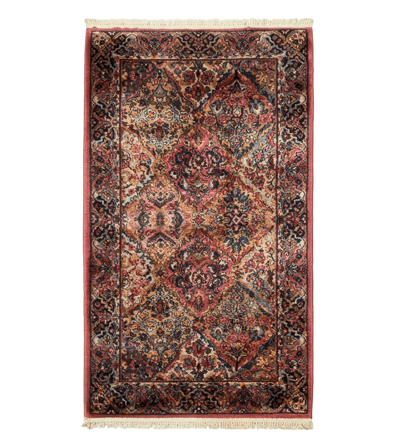 3x5 Karastan Multicolor Panel Kirman Rug #717, Wool Original 700 Series by Jewel Rugs