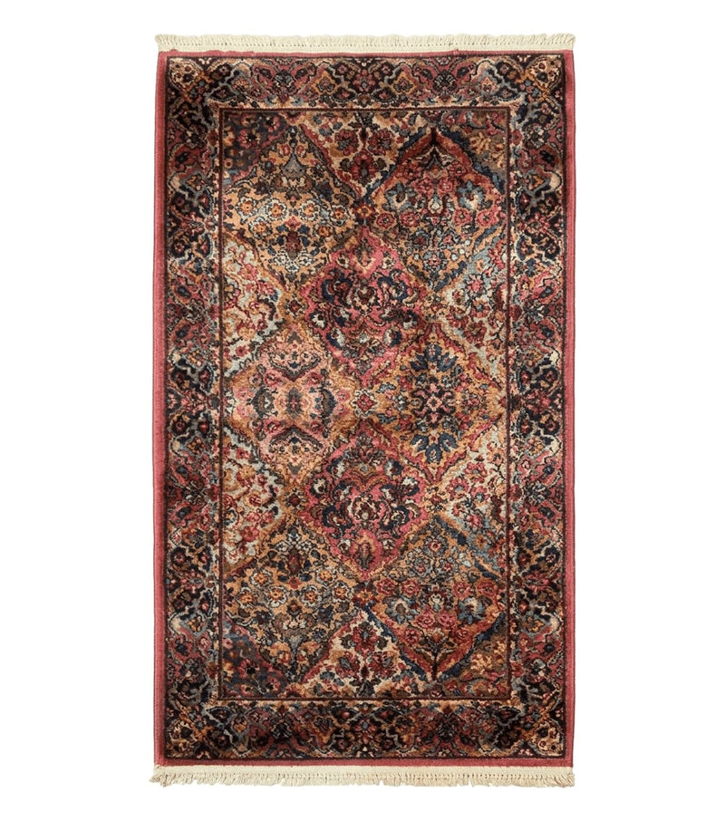 3x5 Karastan Multicolor Panel Kirman Rug #717, Wool Original 700 Series by Jewel Rugs
