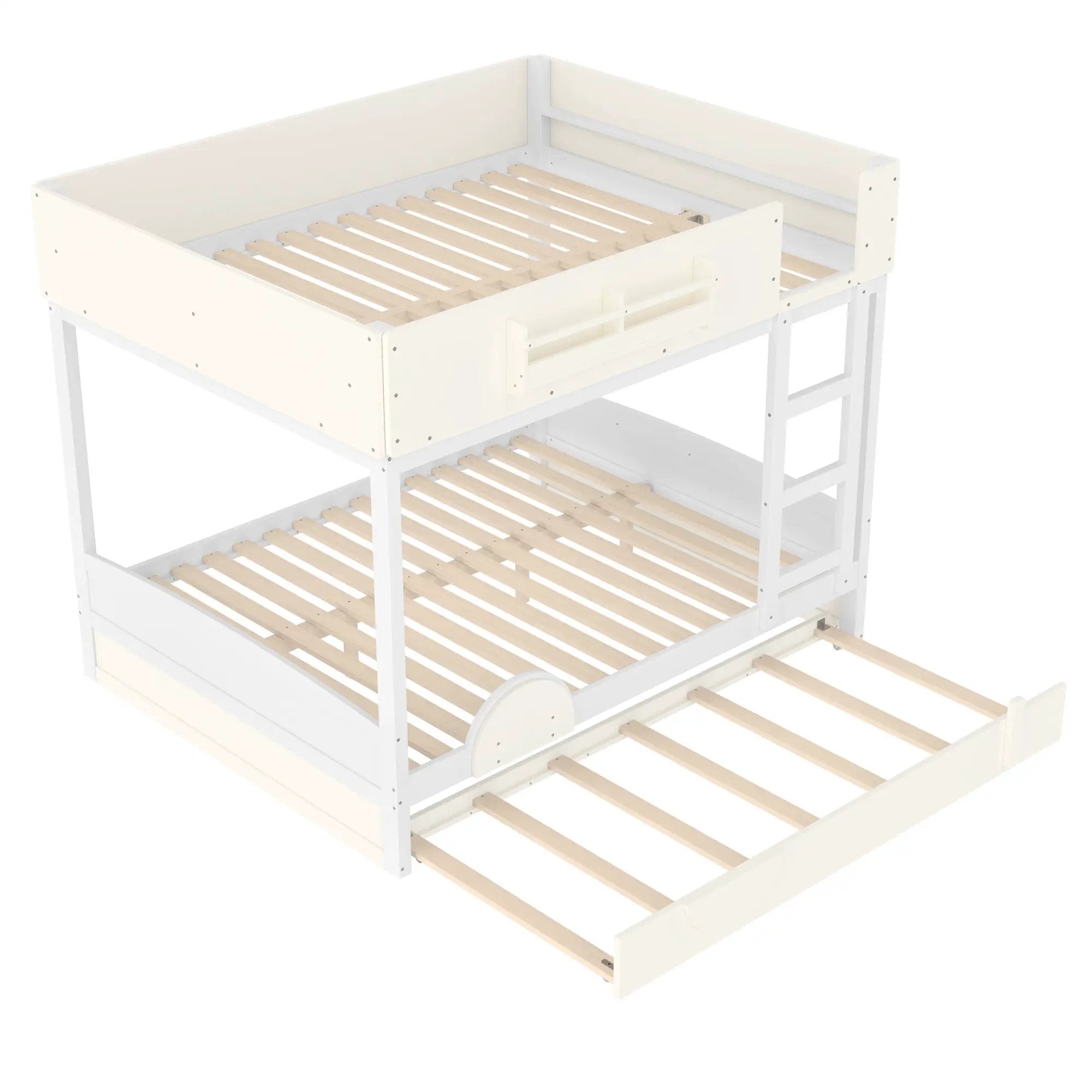 Queen Bunk Bed with Trundle by HouseOfZazla