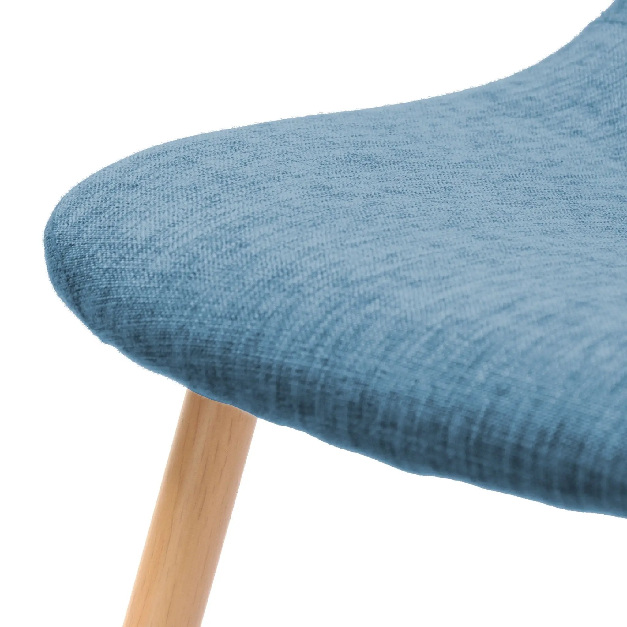 Elegant Dining Chair Set With Fabric by HouseOfZazla