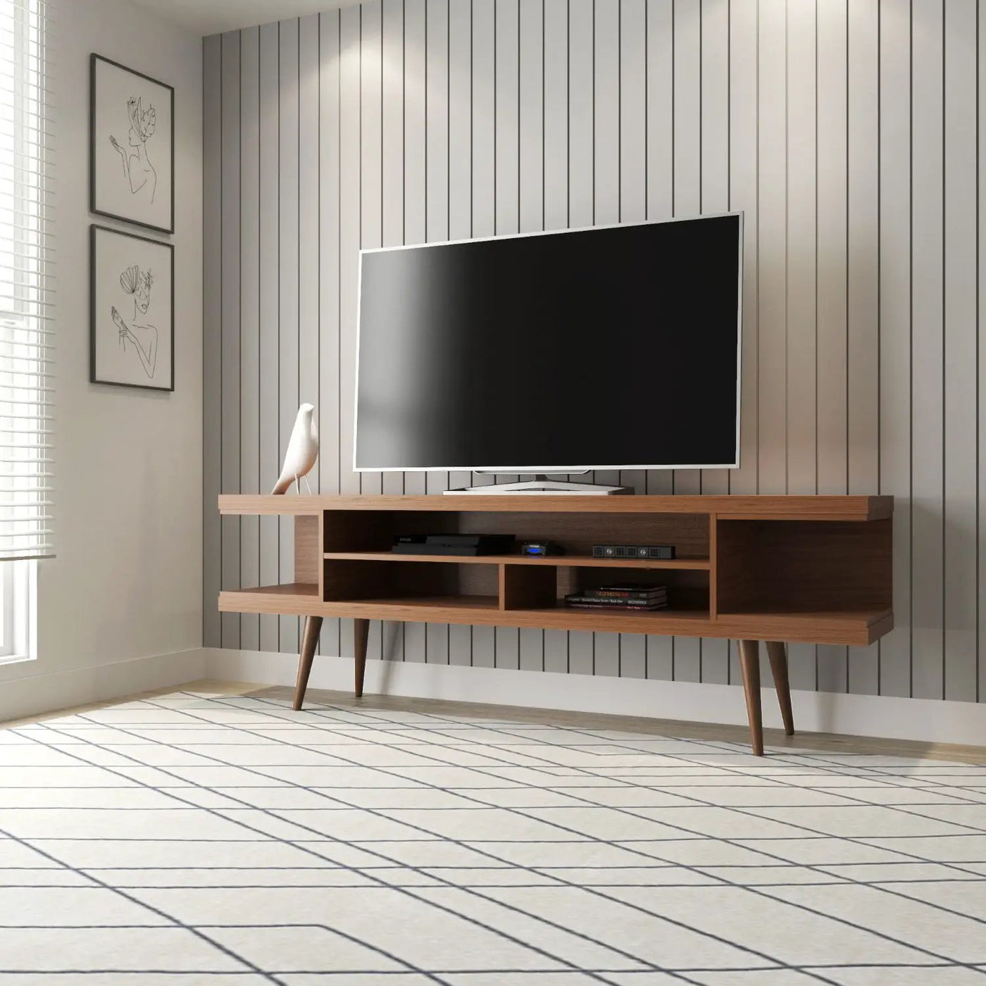 Utopia - TV Stand With Ample Storage by HouseOfZazla