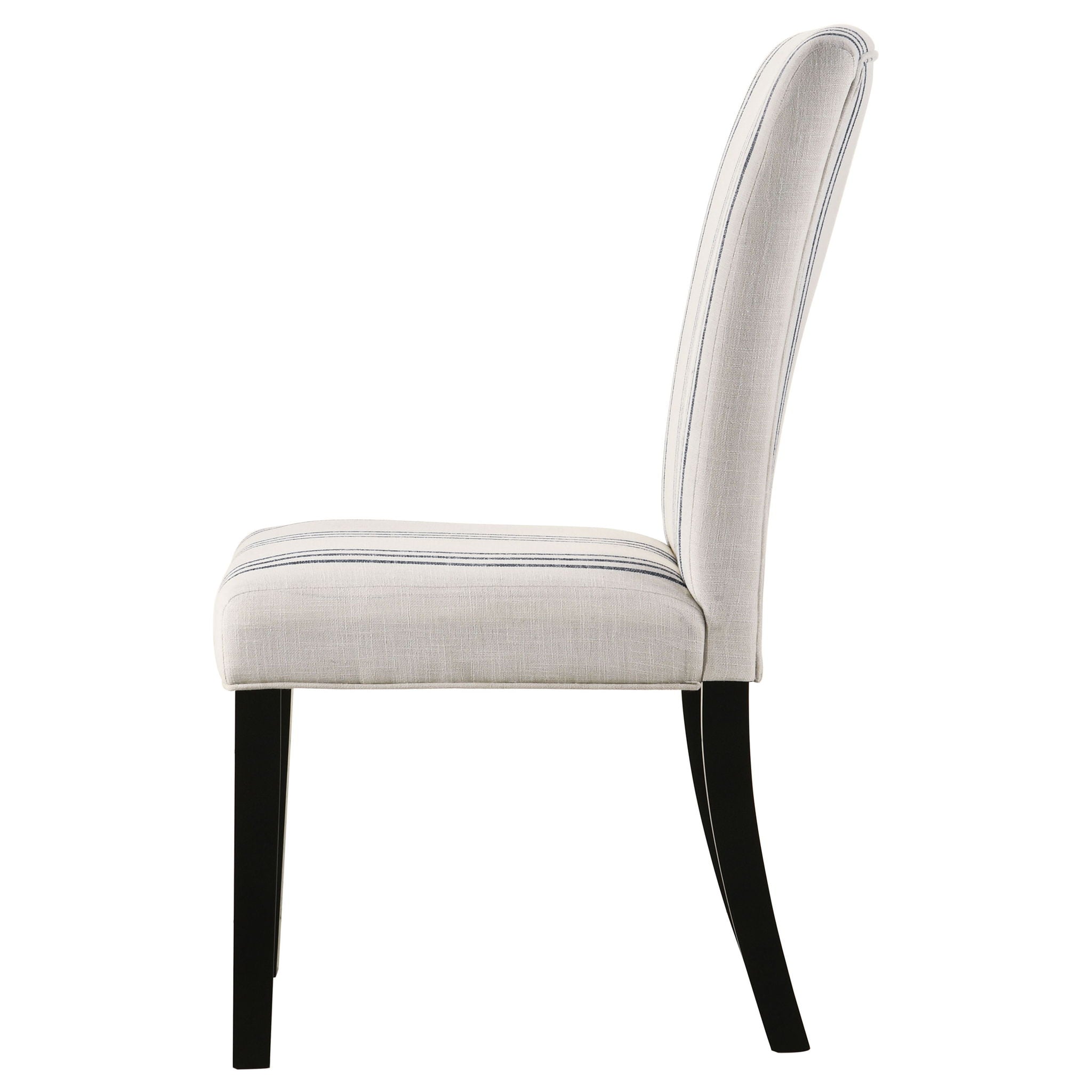 Herran Upholstered Dining Side Chair Beige (Set of 2) by Unique Piece Furniture