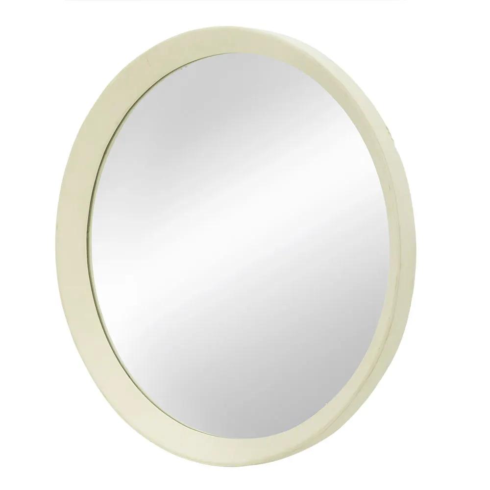 Transitional Decor Style Wall Mirror Decor With Frame For Bathroom by Unique Piece Furniture