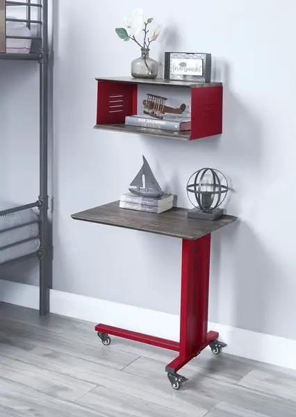 Cargo - Accent Table w/Wall Shelf by Unique Piece Furniture
