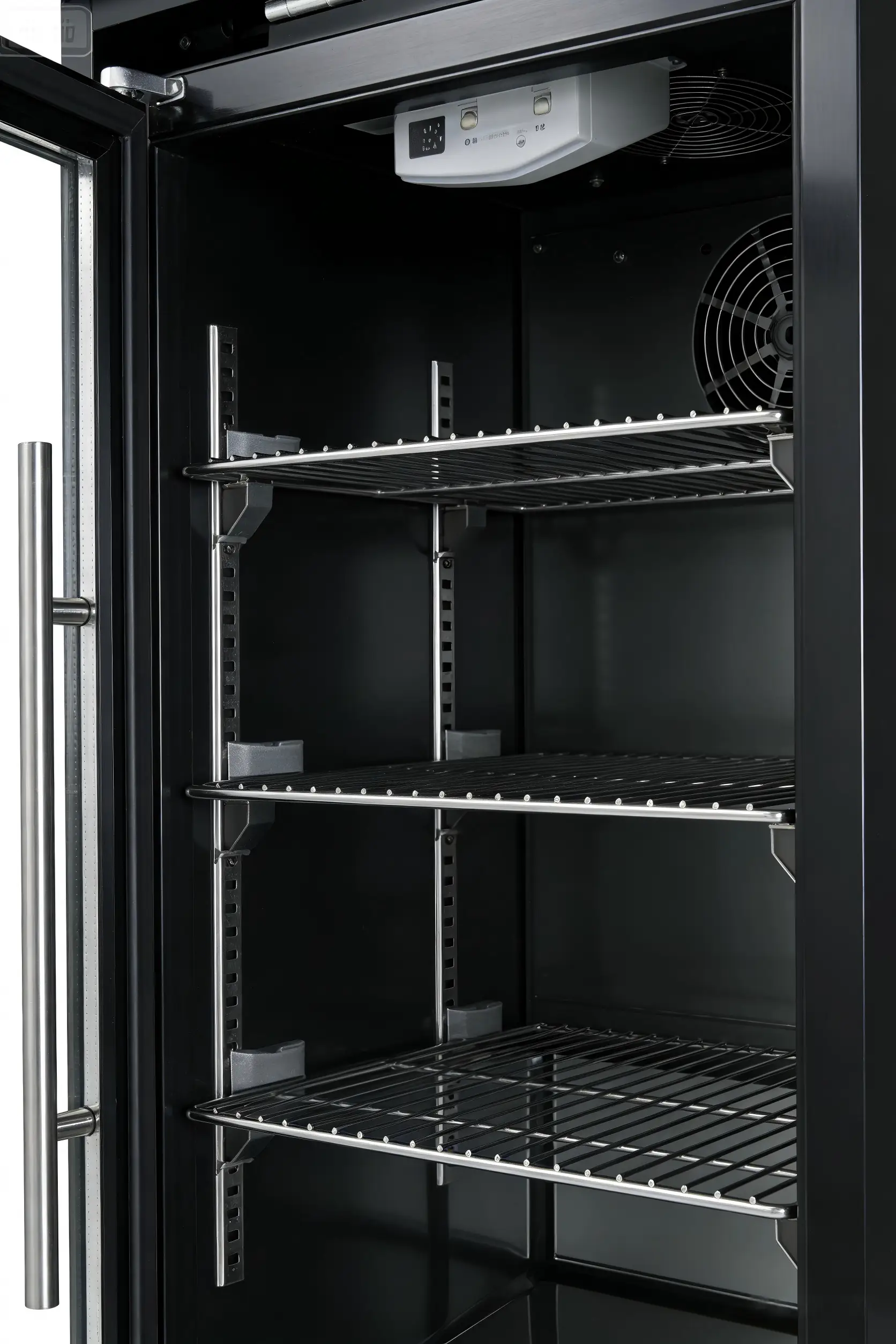 Black Single Door Fridge Cabinet Outdoor Kitchen Islands by Chery Industrial