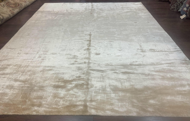 Tibetan Rug 9x11, Handmade Modern Contemporary Area Rug by Jewel Rugs