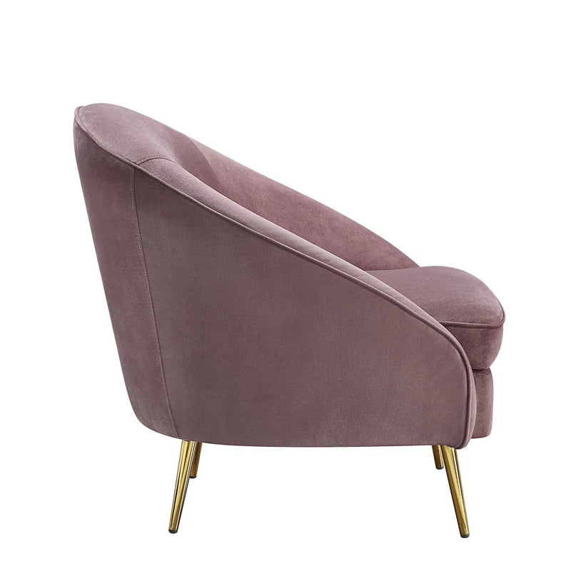 Abey - Chair - Pink Velvet by Unique Piece Furniture