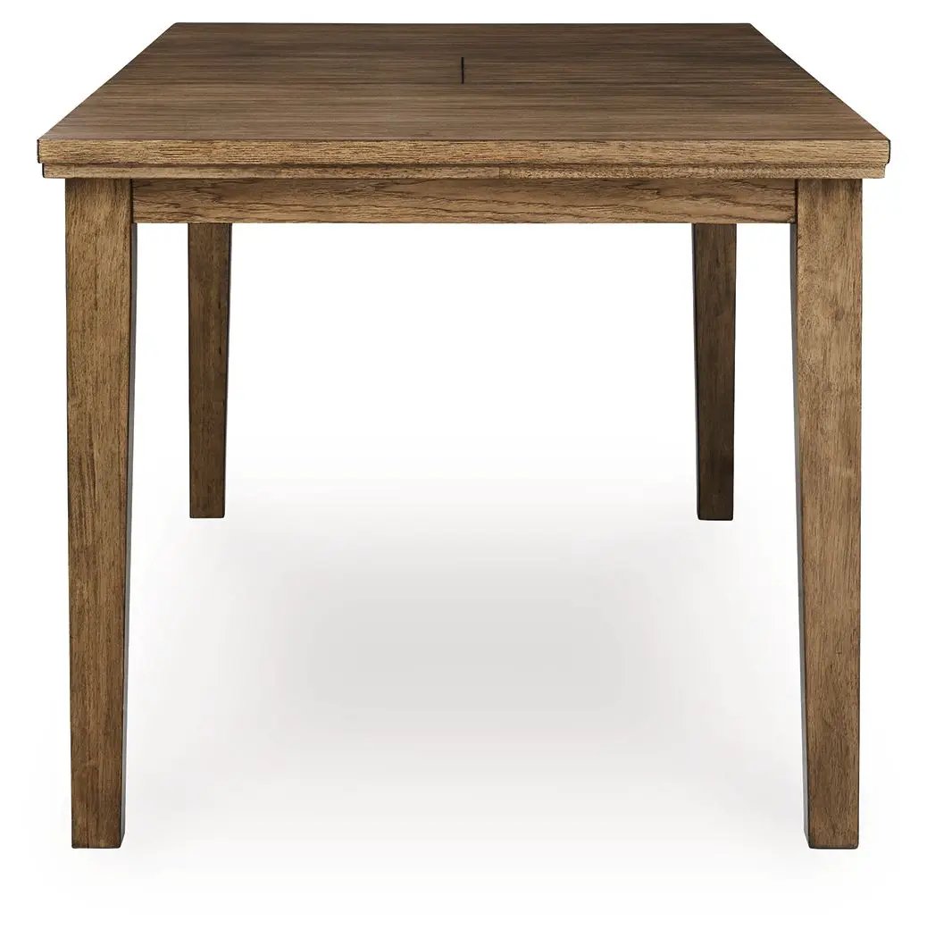 Urbinforte - Counter Height Dining Extension Table - Light Brown by Unique Piece Furniture