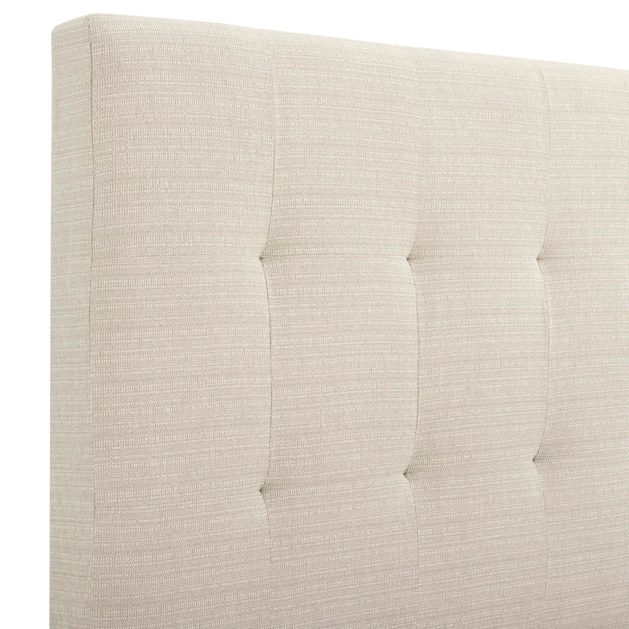 Tufted Upholstered Headboard Platform Bed by HouseOfZazla