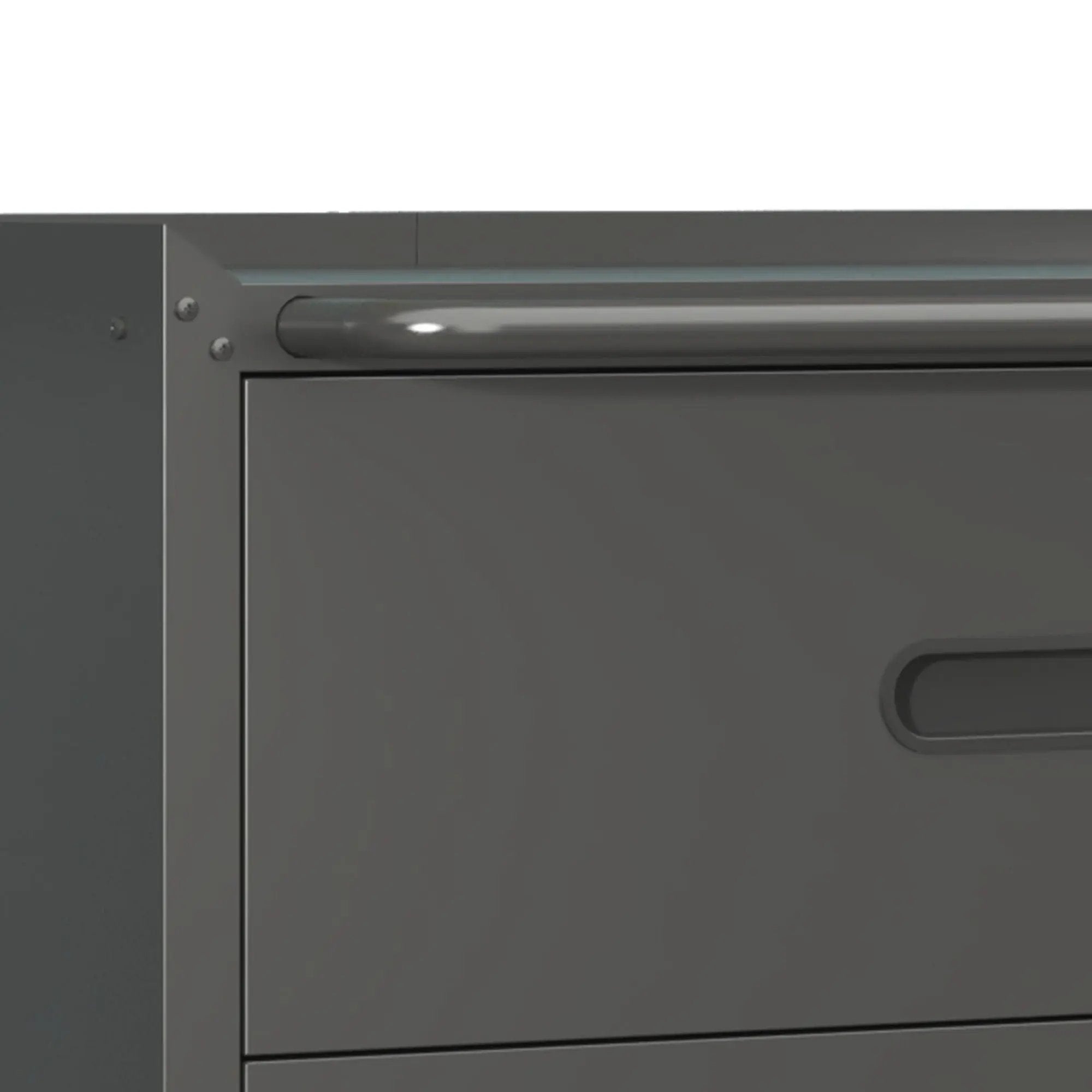 Heavy Duty Metal Storage Cabinet With Wheels 3 Drawer Tool Cabinet For Garage, Office, And Home Organizer Solutions by HouseOfZazla