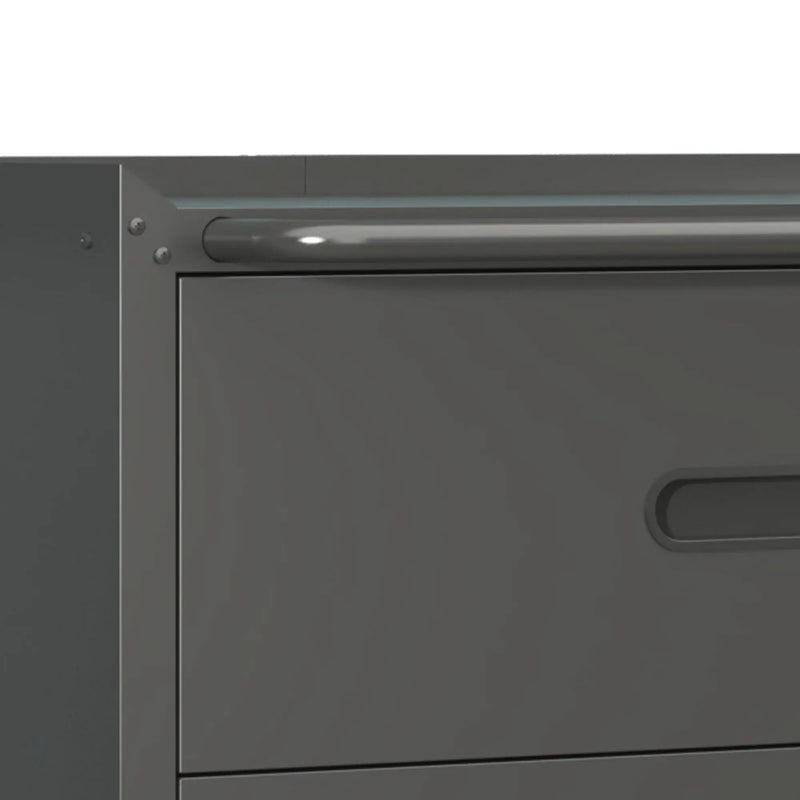 Heavy Duty Metal Storage Cabinet With Wheels 3 Drawer Tool Cabinet For Garage, Office, And Home Organizer Solutions by HouseOfZazla