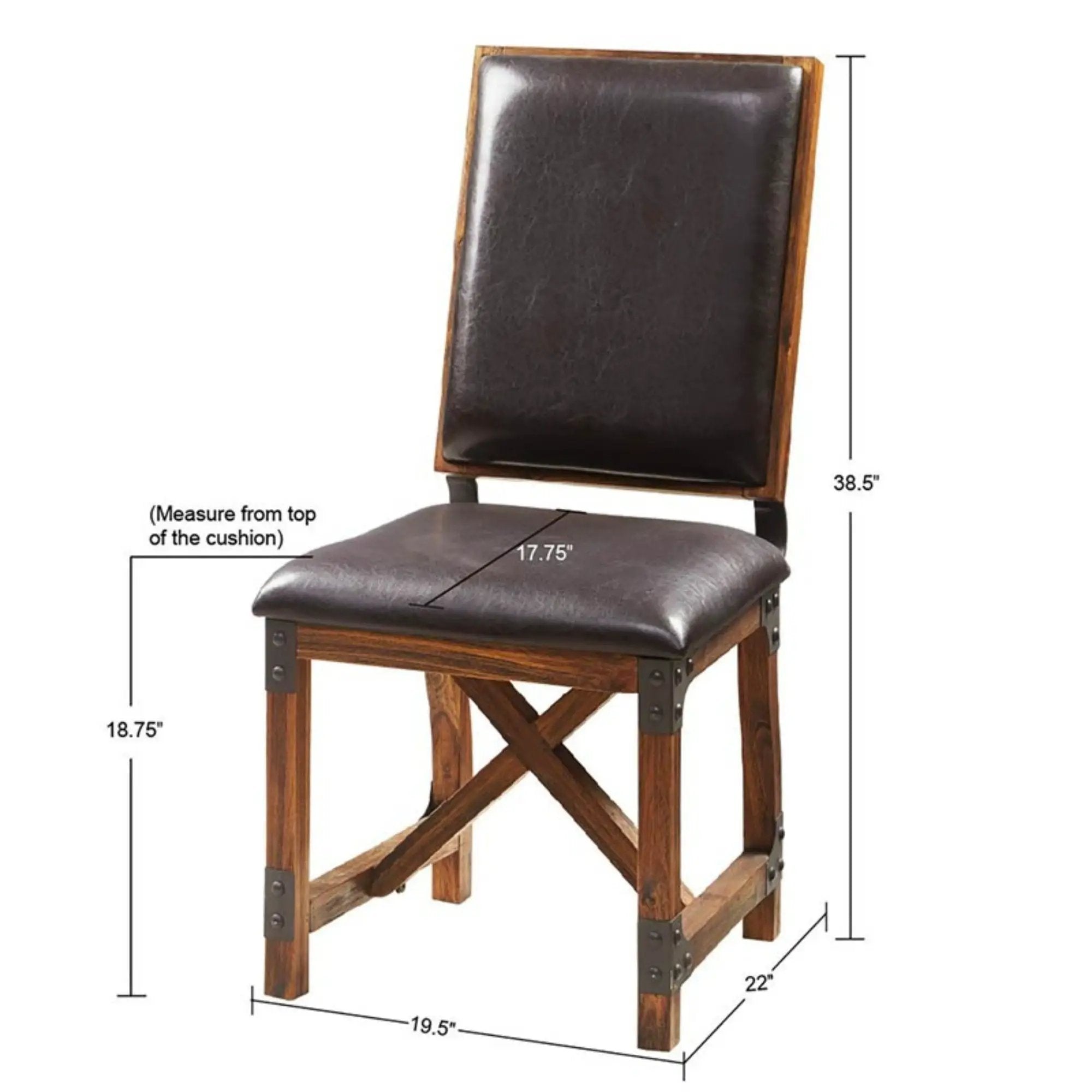 Lancaster - Dining Chair Upholstery - Chocolate by Unique Piece Furniture