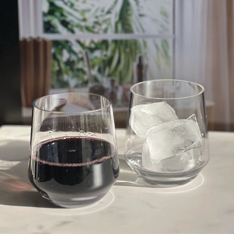 Leadingware Unbreakable Tritan Wine Glass (Set of 4), Bpa Free, 12Oz - Clear by HouseOfZazla