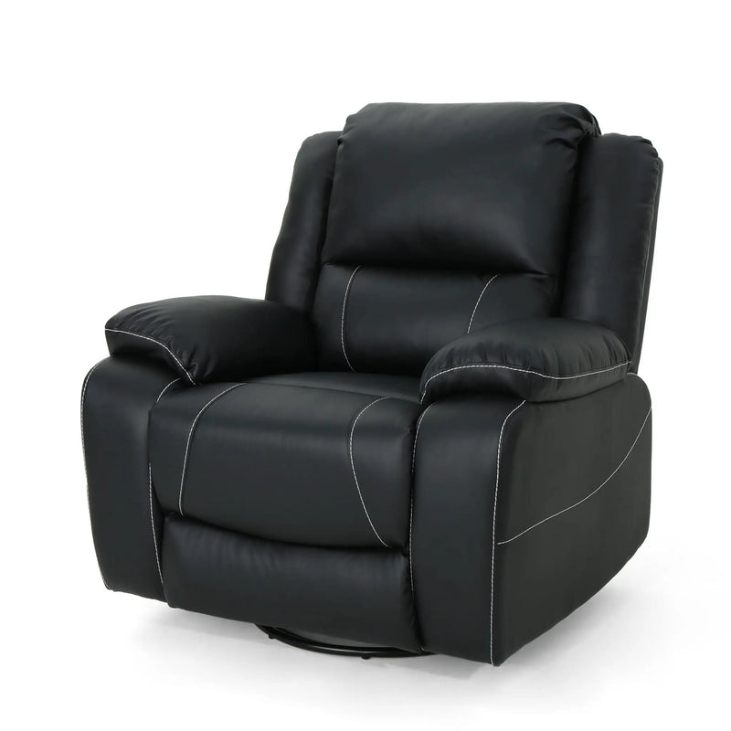Stylish Wide Manual Swivel Standard Recliner by HouseOfZazla