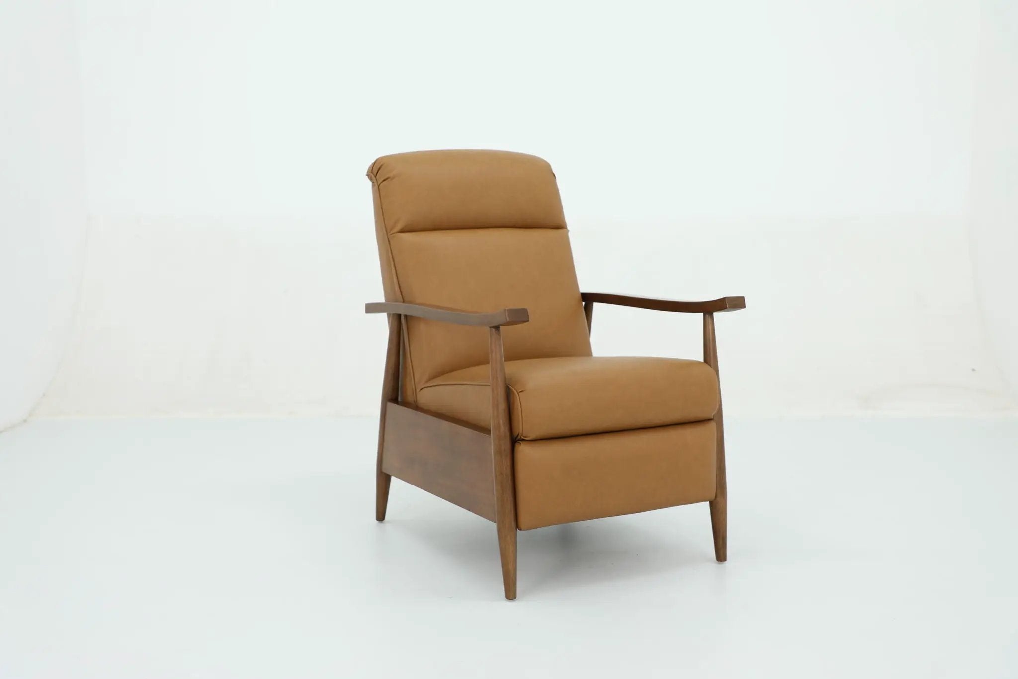 Hampton (B) - Recliner Push Thru The Arms - Santa Fe-Brandy by Unique Piece Furniture