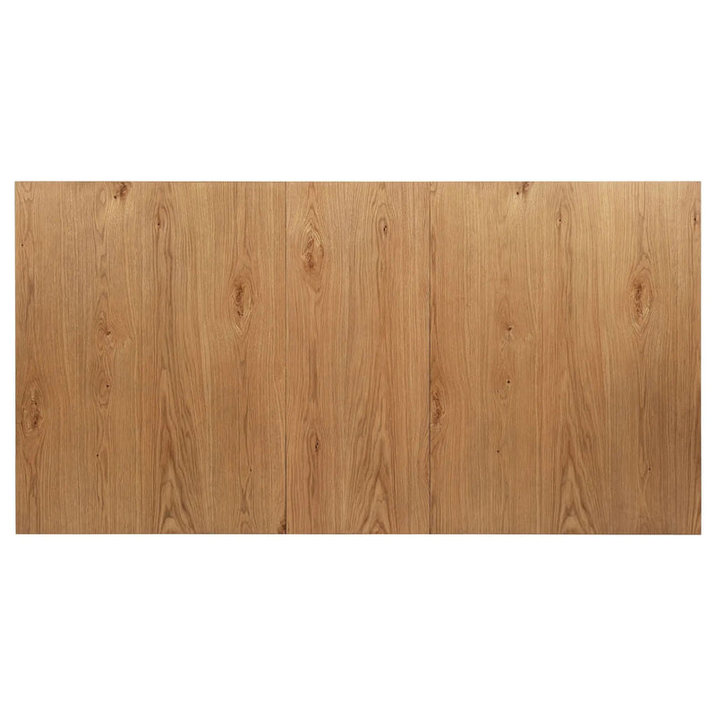 Middleton 76-inch Extension Leaf Dining Table Natural Brown by Unique Piece Furniture