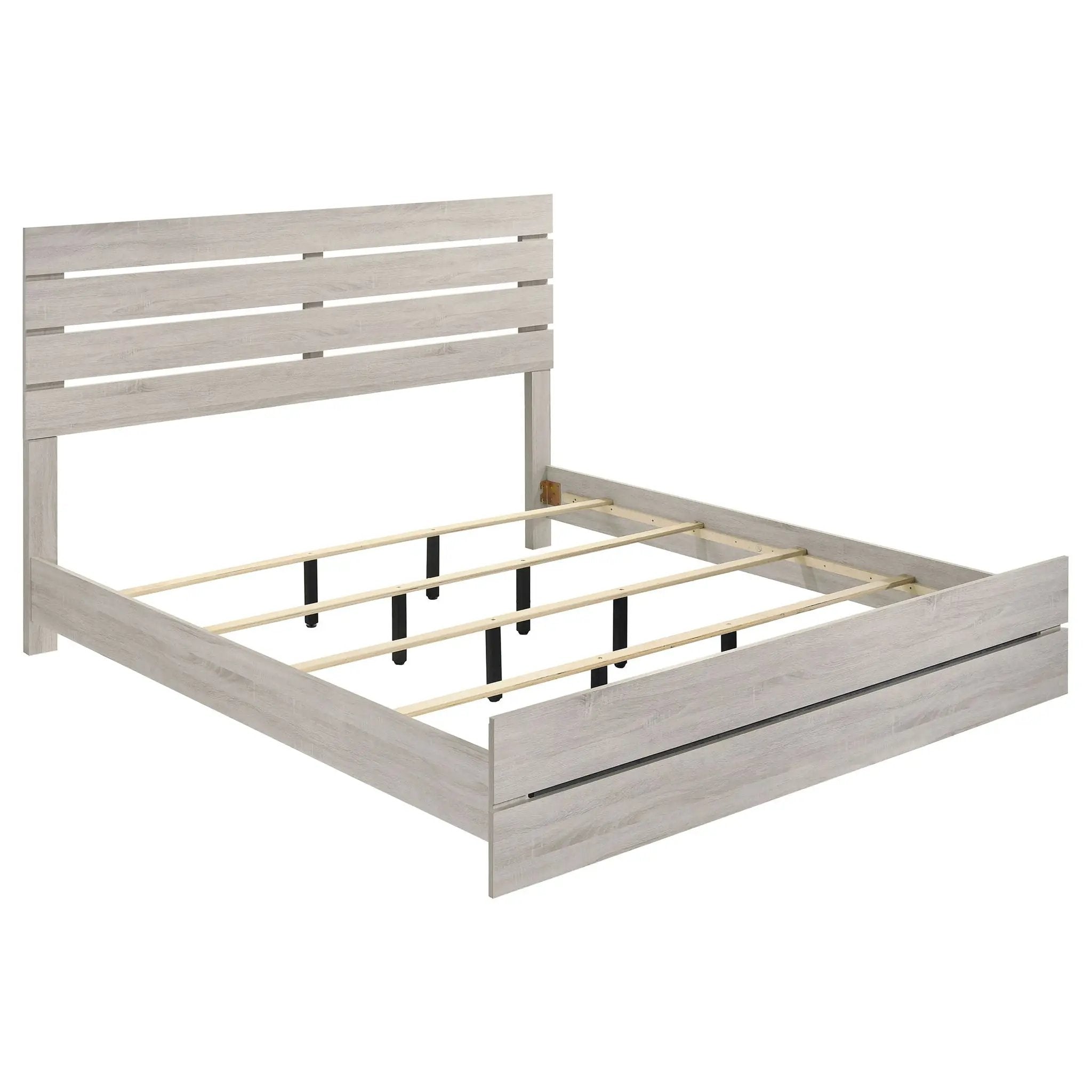 Brantford 4-piece Eastern King Bedroom Set Coastal White by Unique Piece Furniture