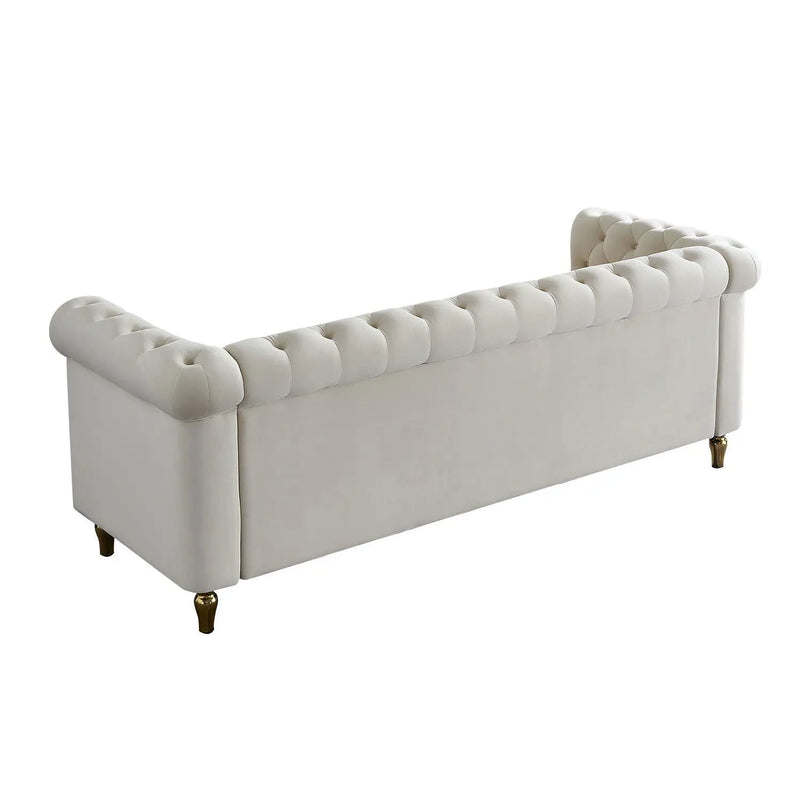 Chesterfield - Sofa 84.65" For Living Room by HouseOfZazla