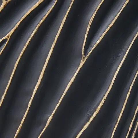 Bartlen - Poly Table Lamp - Black / Gold Finish by Unique Piece Furniture