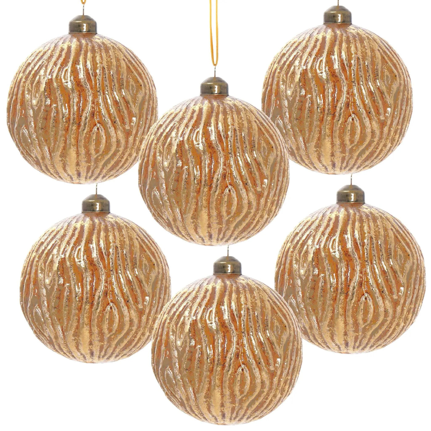 Christmas Ball Glass Decorative Hanging Ball Christmas Tree Ornaments For Holiday Party Decorations by Unique Piece Furniture