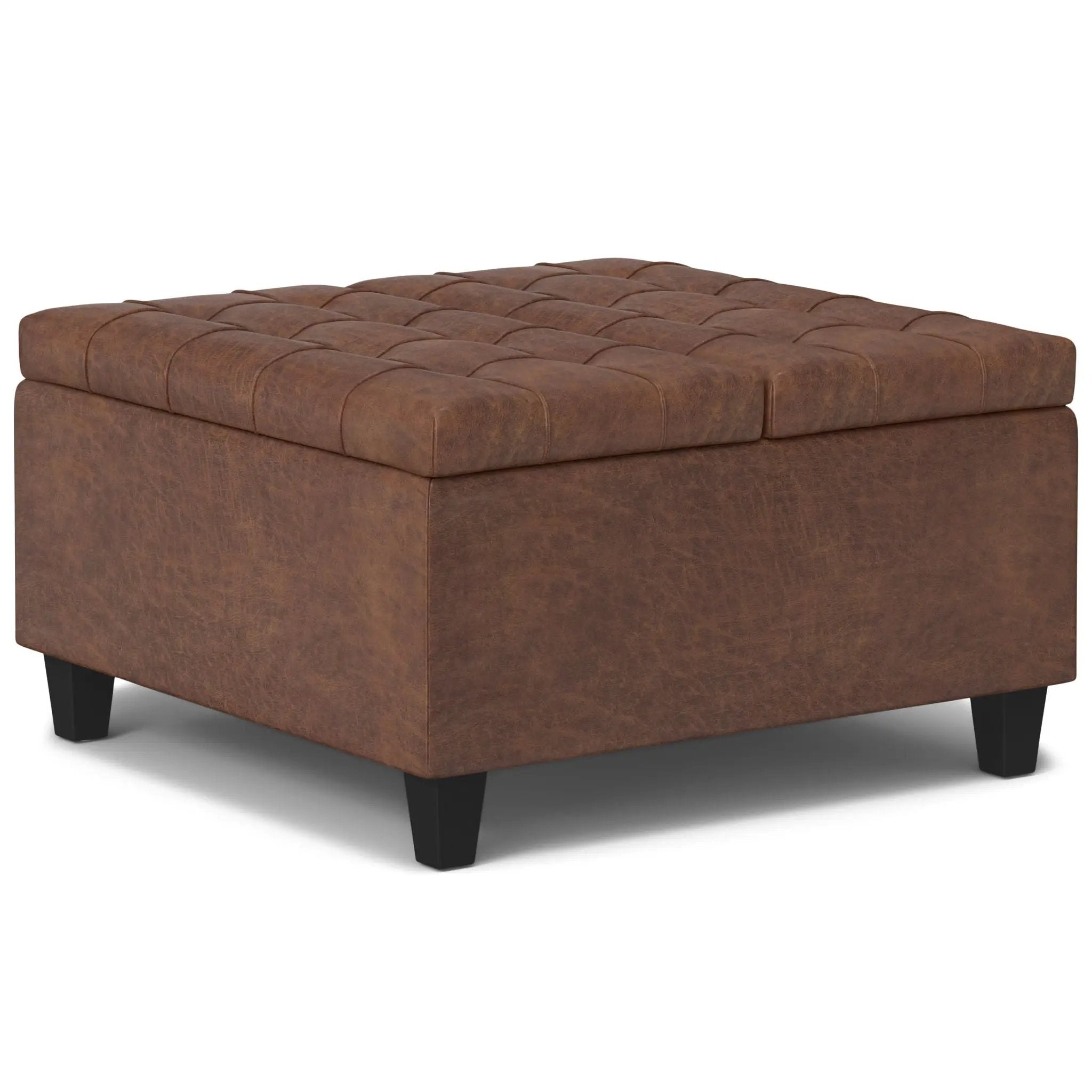 Harrison - Large Coffee Table Storage Ottoman by Unique Piece Furniture