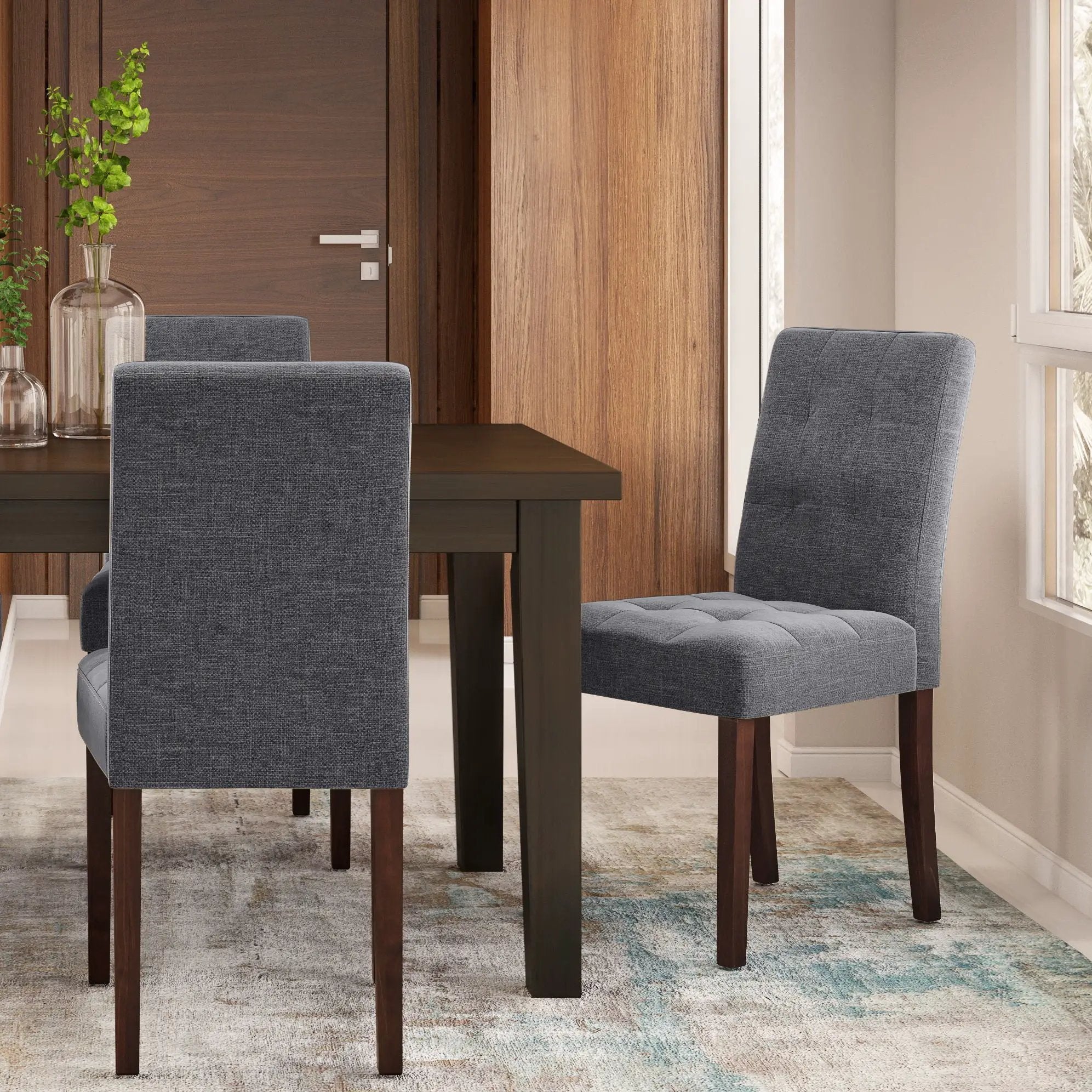 Andover - Parson Dining Chair, Upholstered (Set of 2) by Unique Piece Furniture