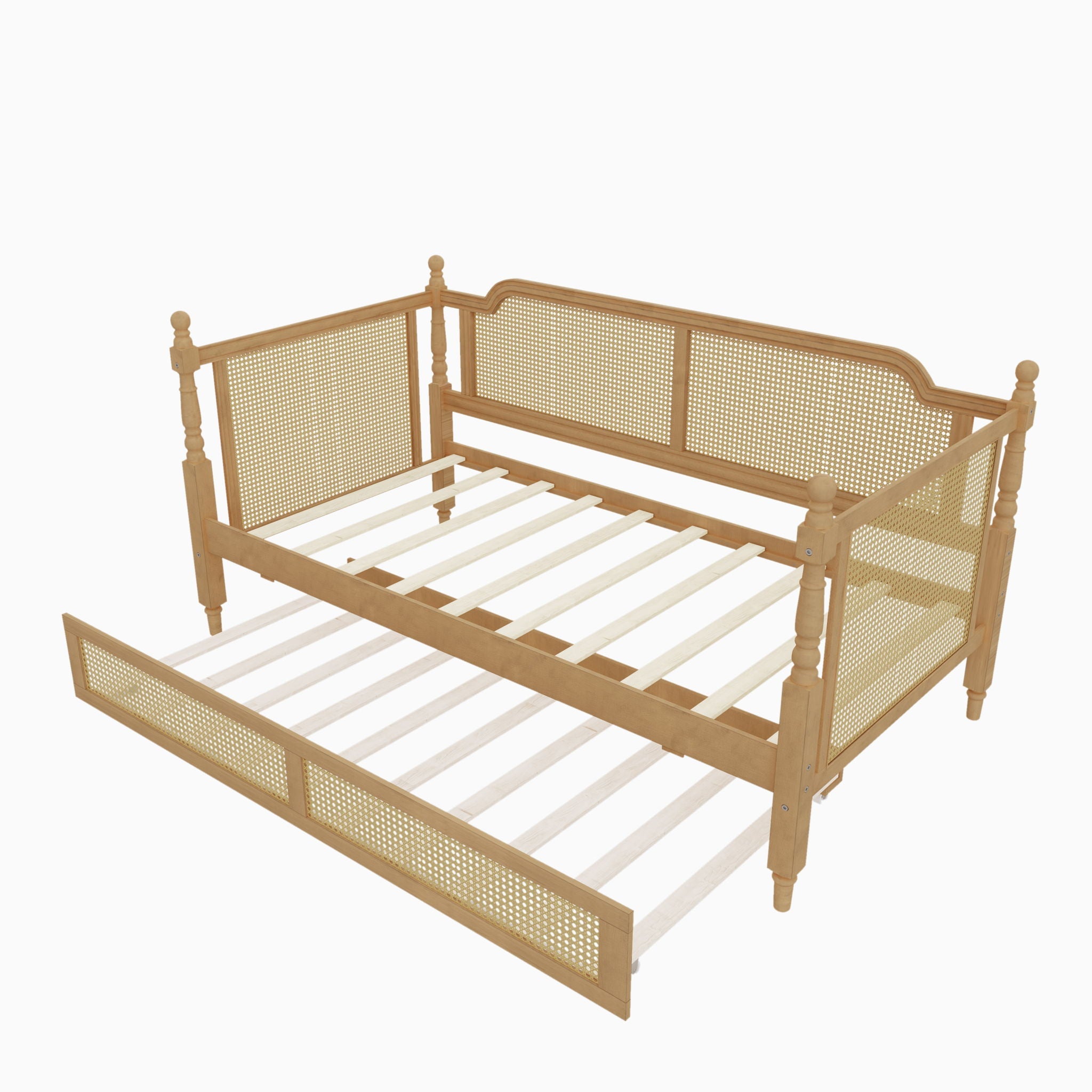 Traditional Style Daybed With Trundle by HouseOfZazla