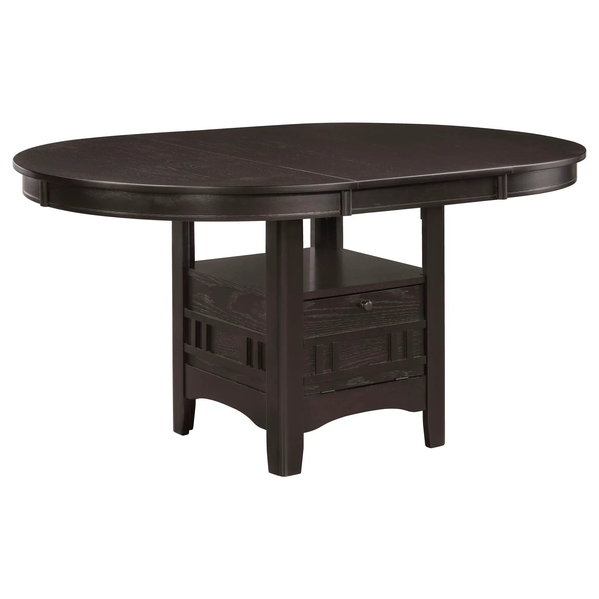 Lavon 5-piece Oval Extension Leaf Dining Set Espresso by Unique Piece Furniture