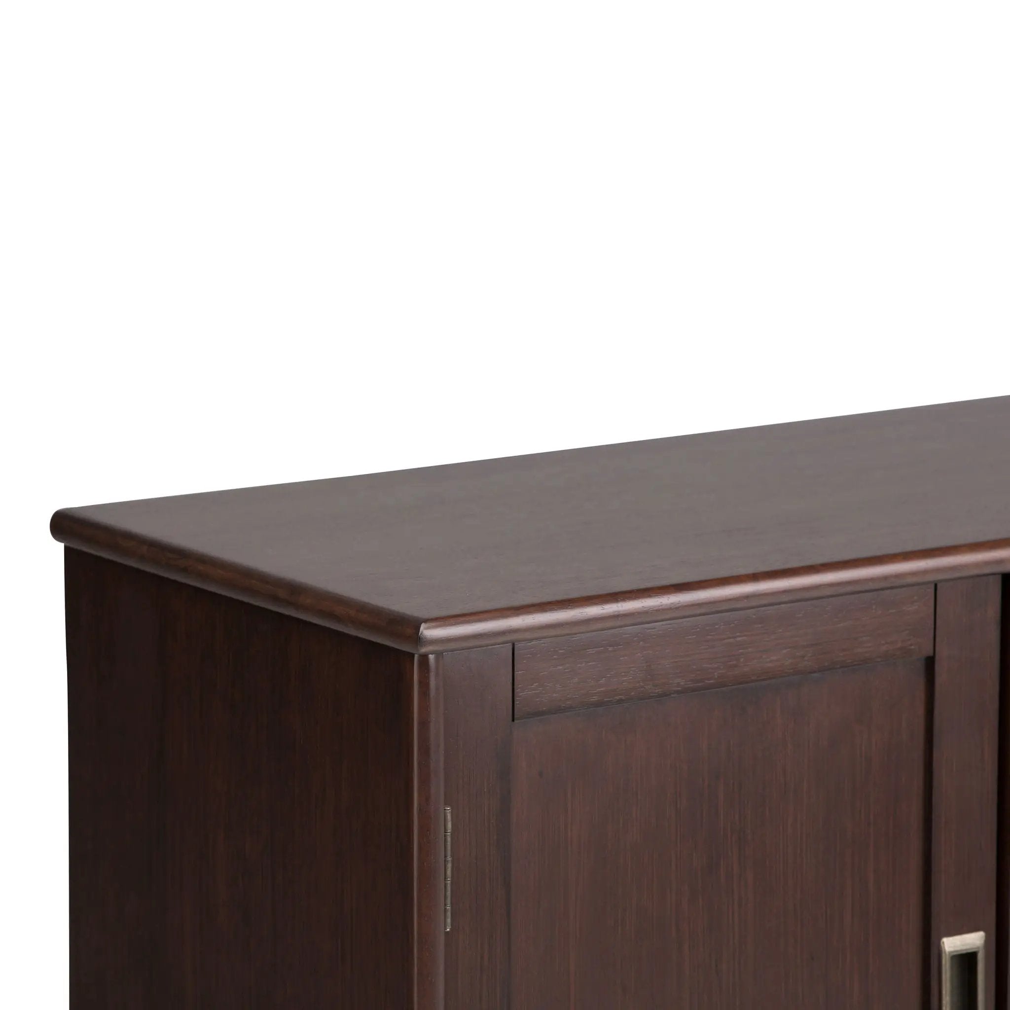 Draper - Low Storage Cabinet - Medium Auburn Brown by HouseOfZazla