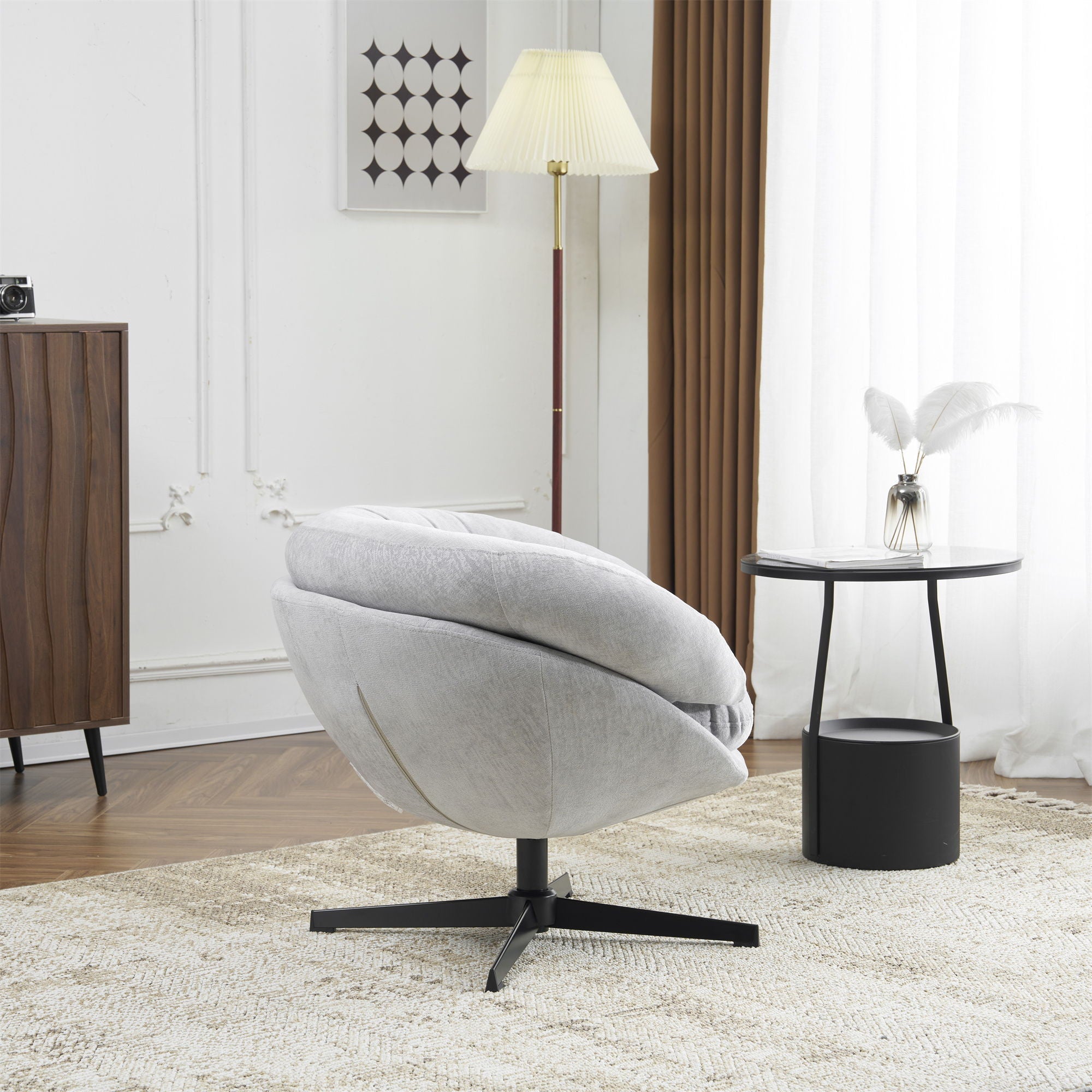 Modern Office Chair With 360 Degree Swivel by HouseOfZazla