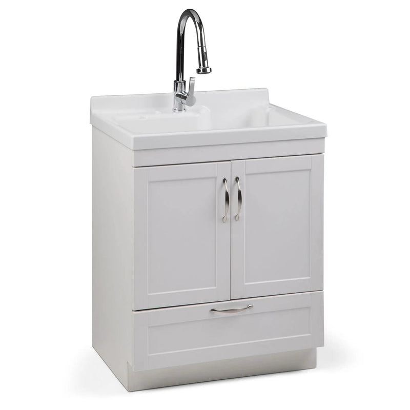 Maile - All-In-One Laundry Utility Sink And Cabinet by Unique Piece Furniture