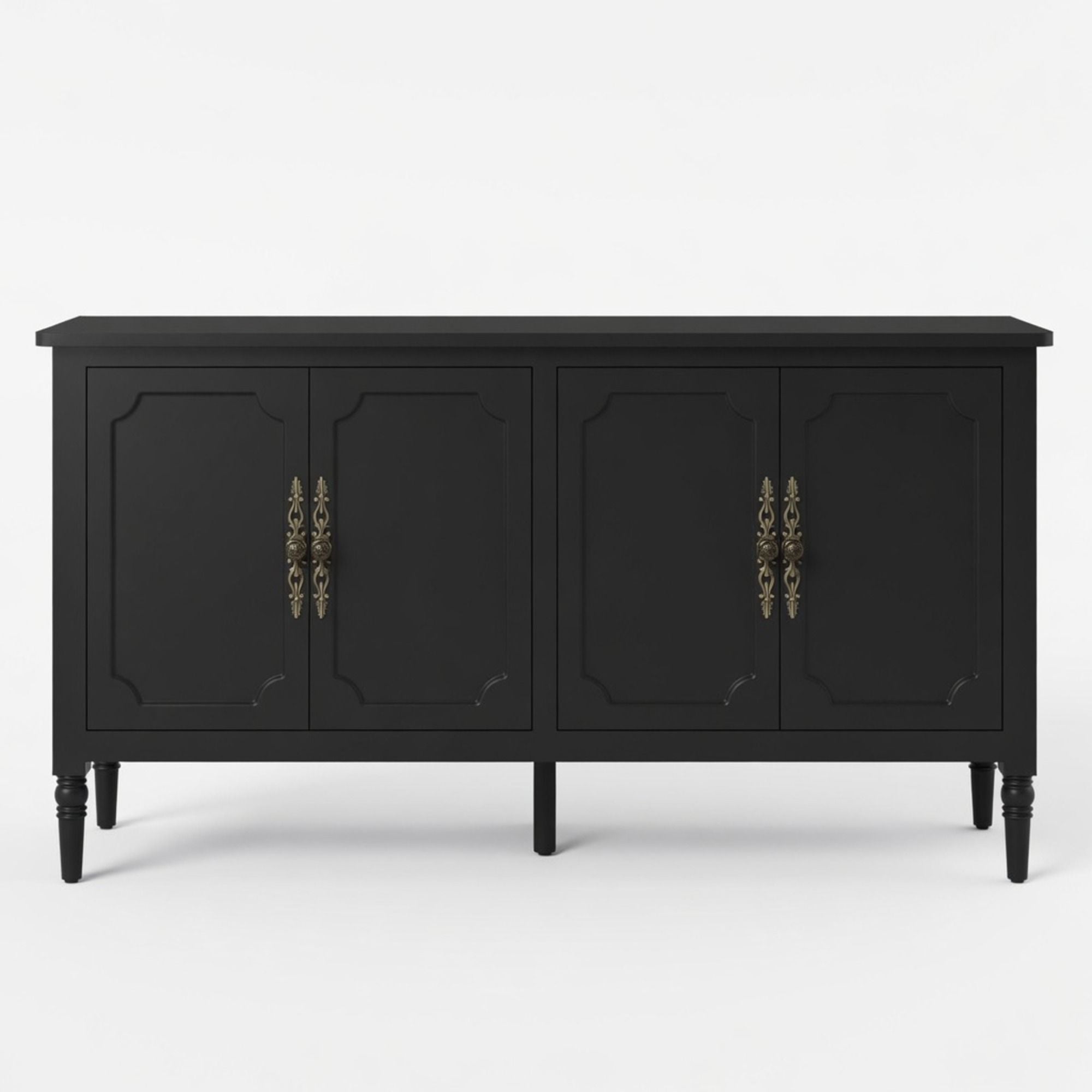 Vintage Buffet Cabinet With Adjustable Shelves by HouseOfZazla