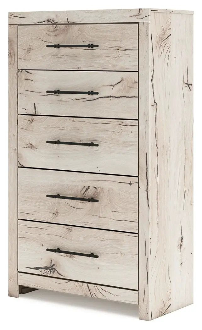 Lawroy - Five Drawer Chest - Light Natural by Unique Piece Furniture