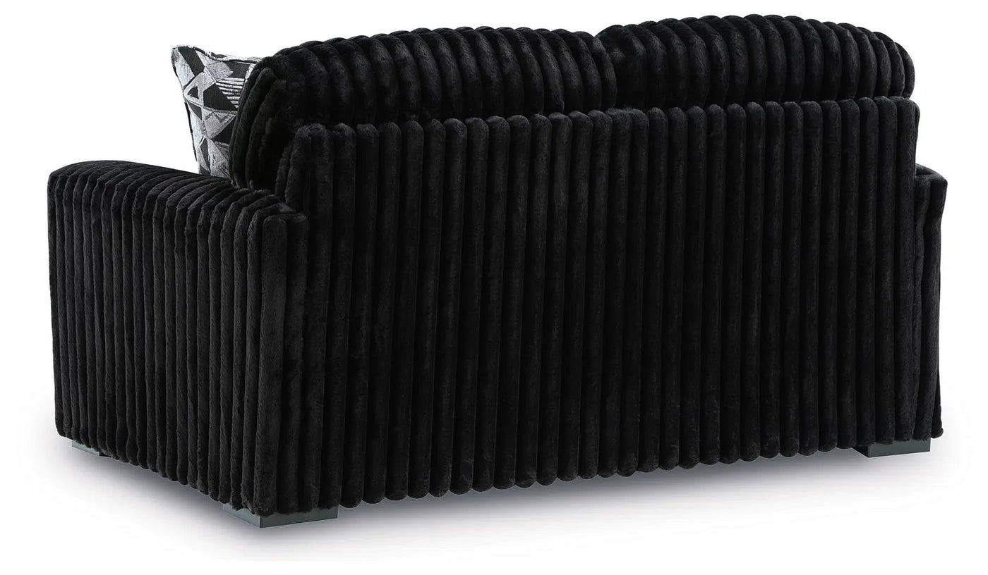 Midnight-Madness - Loveseat by Unique Piece Furniture