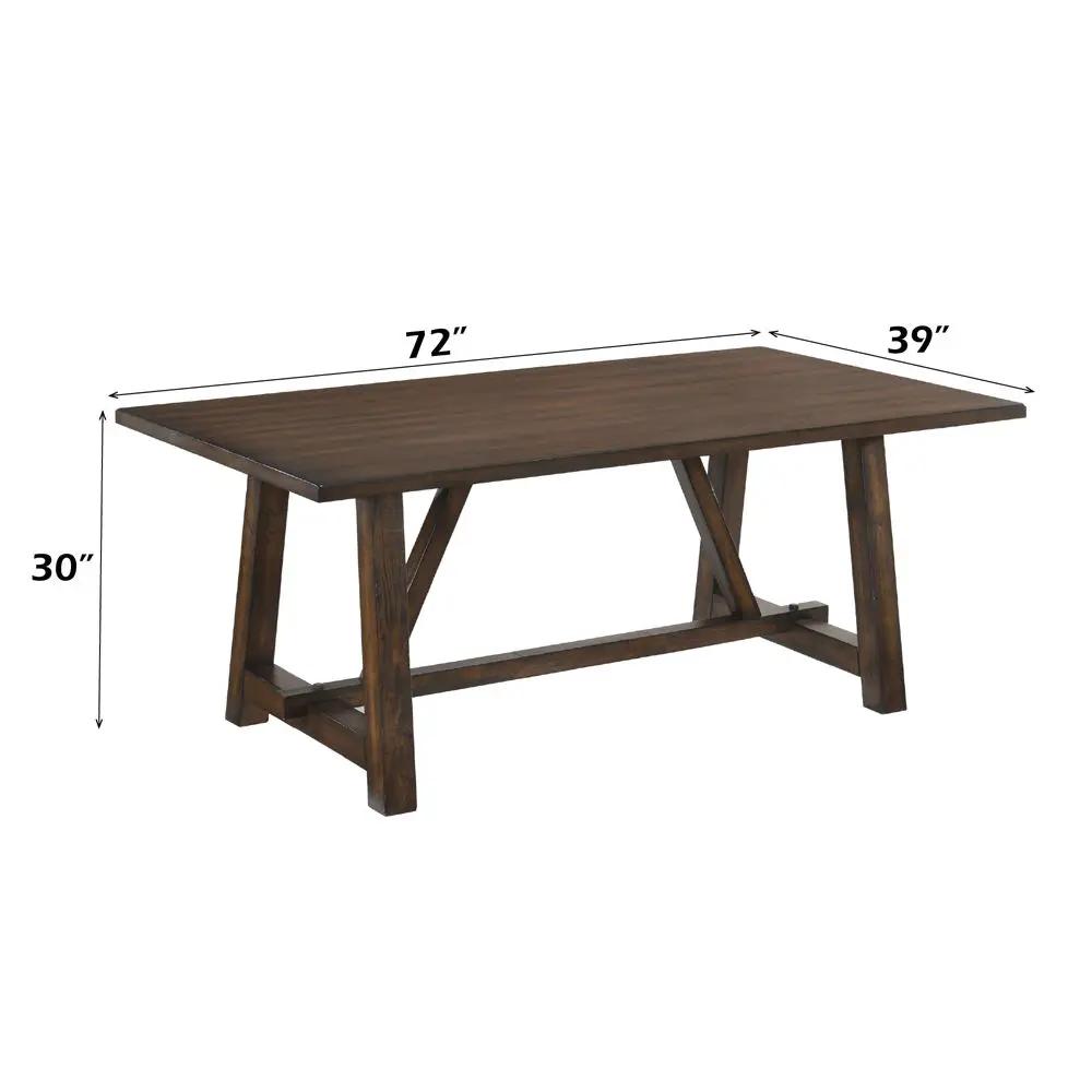Kaelyn - Dining Table - Dark Oak by Unique Piece Furniture