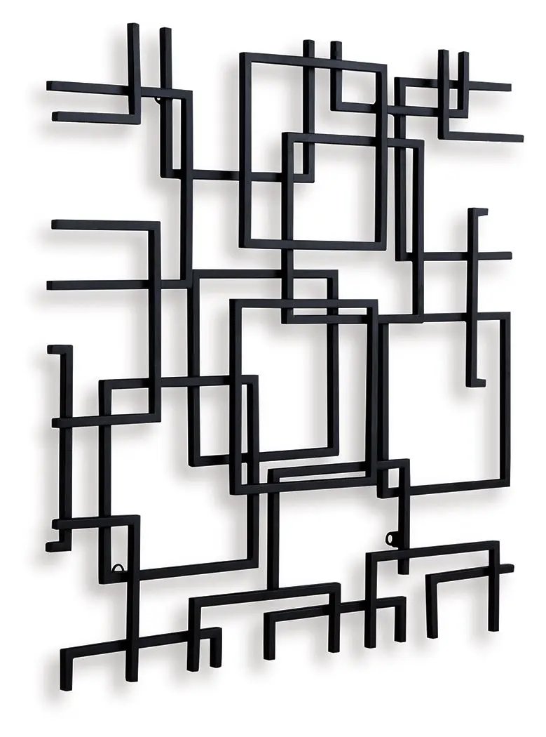 Aadanton - Wall Decor - Black by Unique Piece Furniture