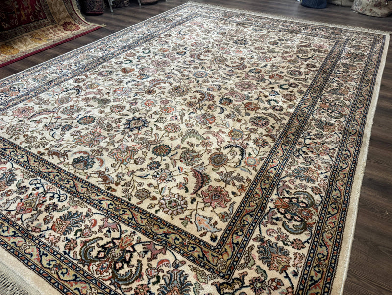 8.8 x 12 Karastan Tabriz Rug #738 Wool Vintage Discontinued Original 700 Series by Jewel Rugs