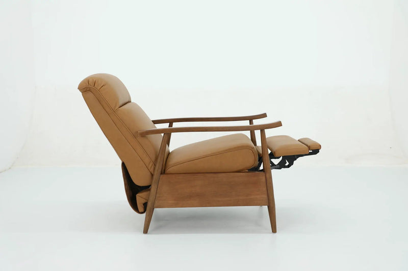Hampton (B) - Recliner Push Thru The Arms - Santa Fe-Brandy by Unique Piece Furniture