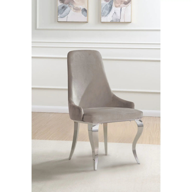 Luxury Upholstered Back Dining Chairs (Set of 2) by HouseOfZazla