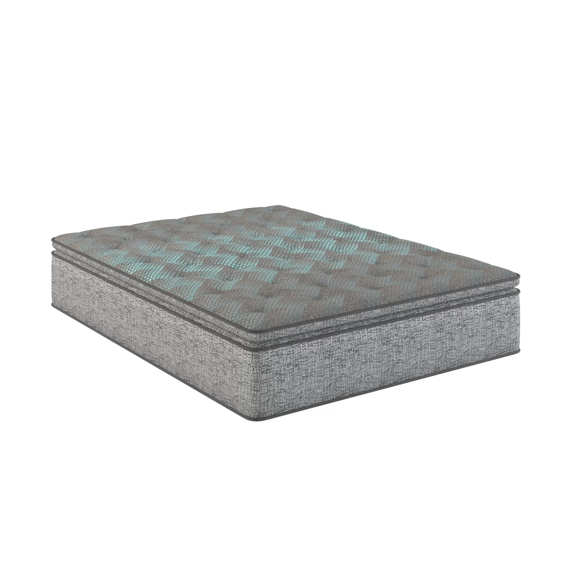 Comfort Care - 12" Hybrid Euro Top Mattress Plush Comfort, Foam by Unique Piece Furniture