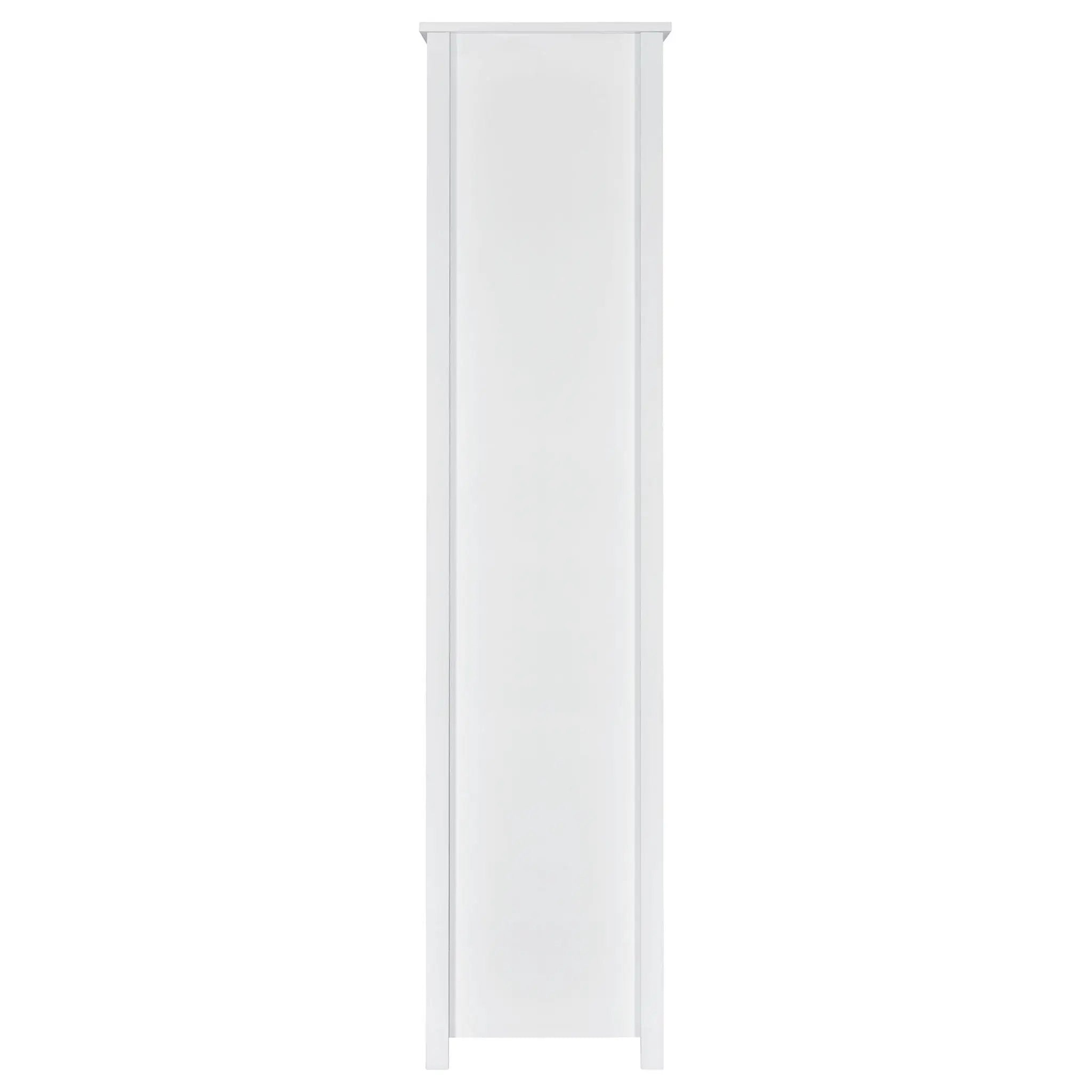 Dylan 68-inch 4-shelf Storage Bookshelf White High Gloss by Unique Piece Furniture